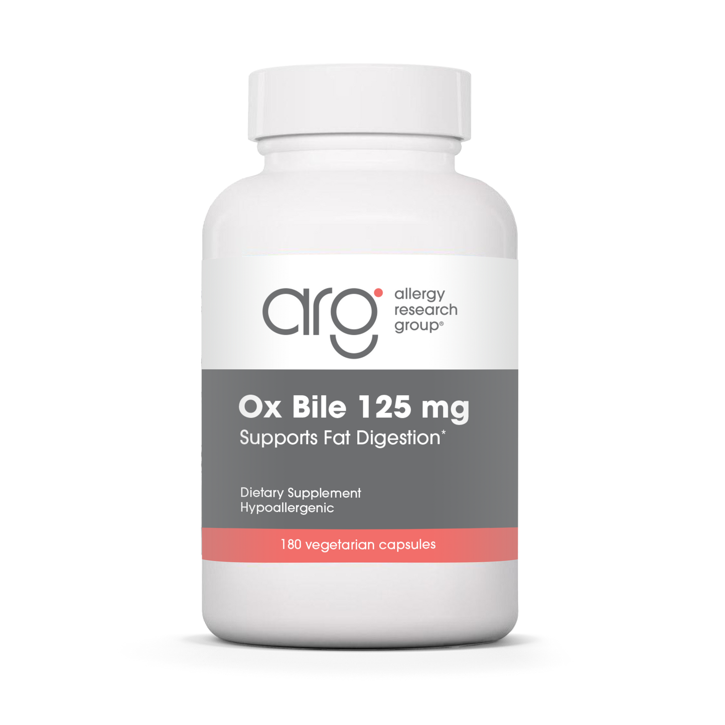 Allergy Research Group Ox Bile 125 mg