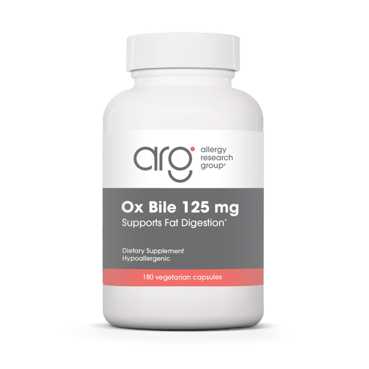 Allergy Research Group Ox Bile 125 mg