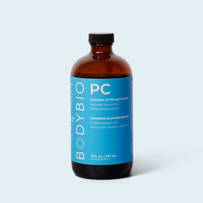 BodyBio PC (Phosphatidylcholine) Liquid 16 Oz.